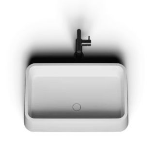 Раковина накладная by Deonria Tina 59см белый